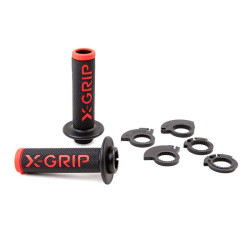 Mansoane decupate lock-on 2T/4T X-GRIP Black Red Mansoane decupate lock-on 2T/4T X-GRIP Black Red