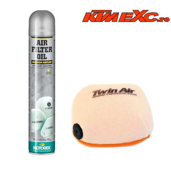 Pachet filtru aer si spray filtru KTM 125/500 17-22
