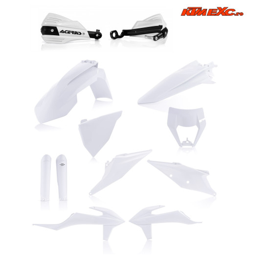 Pachet plastice KTM 20-22 si handguard X-Factor Acerbis