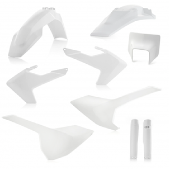 KIT COMPLET PLASTICE HUSQVARNA WHITE 17-19 ACERBIS