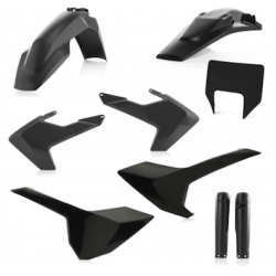 KIT COMPLET PLASTICE HUSQVARNA BLACK 17-19 ACERBIS KIT COMPLET PLASTICE HUSQVARNA BLACK 17-19 ACERBIS
