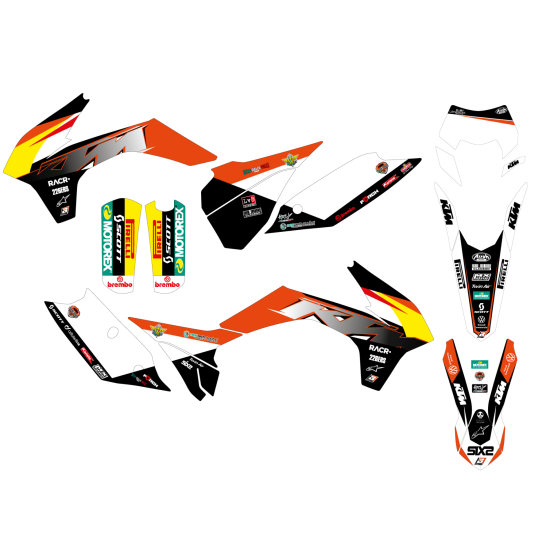 Kit stickere KTM 14-16 Blackbird Replica Trophy 21