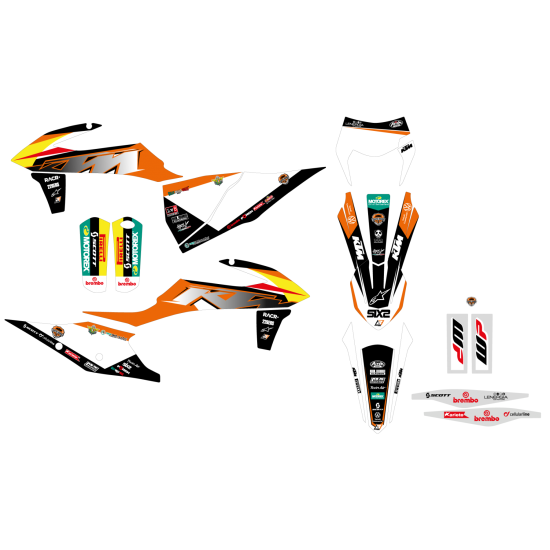 Kit stickere KTM 20-22 Blackbird Replica Trophy 21