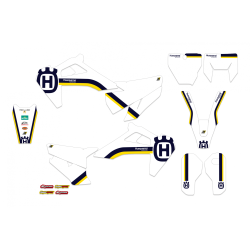 Kit stickere Husqvarna 20-22 Blackbird Blackbird Retro Kit stickere Husqvarna 20-22 Blackbird Blackbird Retro