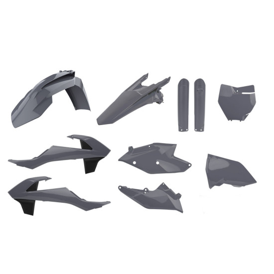 Kit complet plastice KTM 17-19 Polisport Grey