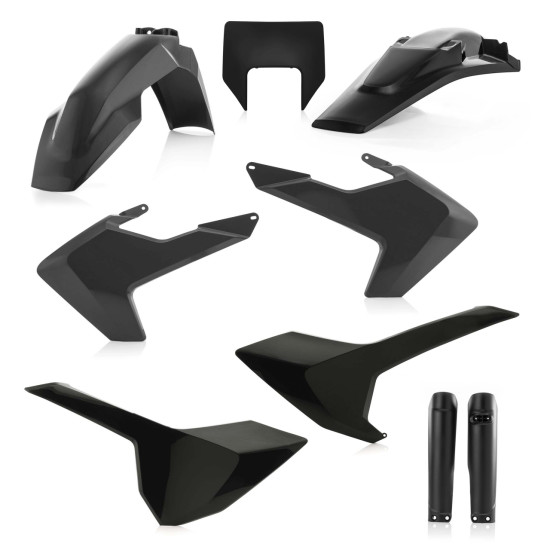 Kit plastice complet Husqvarna 17-19 Black