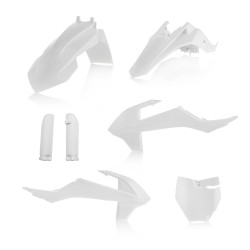 Kit complet plastice KTM SX 65 19-22 Acerbis White Kit complet plastice KTM SX 65 19-22 Acerbis White
