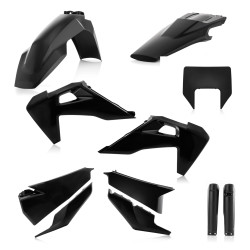 Kit complet plastice Husqvarna TE/FE 20-22 Acerbis Black Kit complet plastice Husqvarna TE/FE 20-22 Acerbis Black