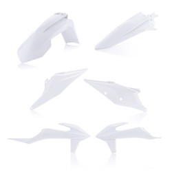 Kit plastice KTM 20-23 Acerbis White Kit plastice KTM 20-23 Acerbis White