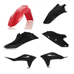 Kit plastice Gas Gas EC/EC-F 21-22 Acerbis Red Black Kit plastice Gas Gas EC/EC-F 21-22 Acerbis Red Black