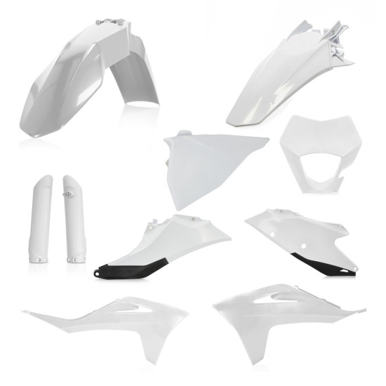 Kit complet plastice Gas Gas EC/EC-F 21-22 Acerbis White