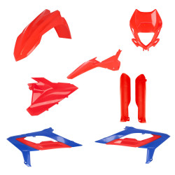 Kit plastice Beta 125/480 23-24 Acerbis Blue Red Kit plastice Beta 125/480 23-24 Acerbis Blue Red