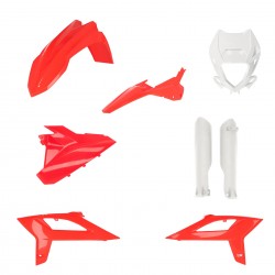 Kit plastice Beta 125/480 20-22 Acerbis Red White Kit plastice Beta 125/480 20-22 Acerbis Red White