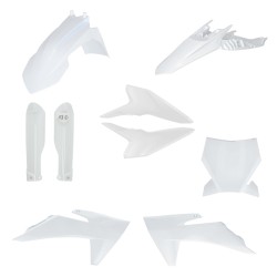 Kit complet plastice KTM SX 50 2024-2026 Acerbis White