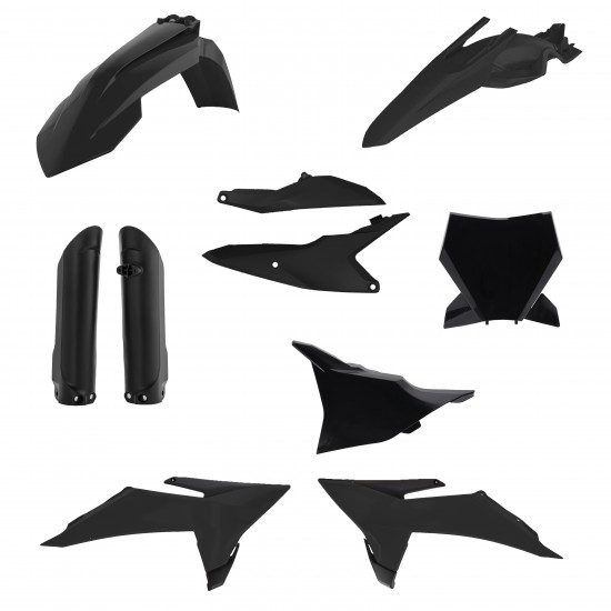 Kit complet plastice KTM SX 85 2025-2026 Acerbis Black