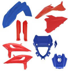 Kit plastice Beta 125/480 25-26 Acerbis Red Blue