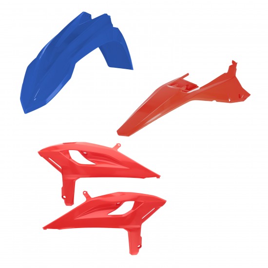 Kit plastice Beta 125/480 25-26 Acerbis Red Blue