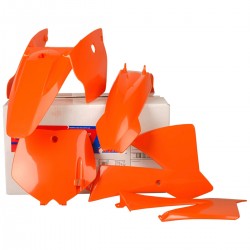 Kit plastice KTM 65 SX 02-08 Polisport Orange Kit plastice KTM 65 SX 02-08 Polisport Orange