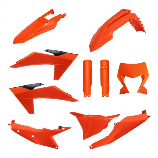 Kit complet plastice KTM EXC TBI 150/500 24-26 Polisport Orange