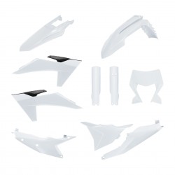 Kit complet plastice KTM EXC TBI 150/500 24-26 Polisport White