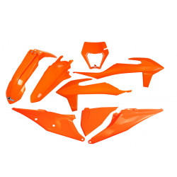 Kit plastice KTM EXC TPI 20-23 Portocaliu Fluo Ufo Kit plastice KTM EXC TPI 20-23 Portocaliu Fluo Ufo