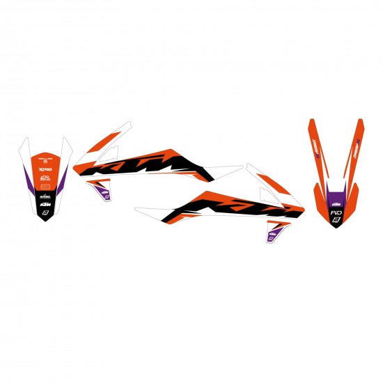 Kit stickere KTM 85 SX 18-23 Blackbird Dream 5