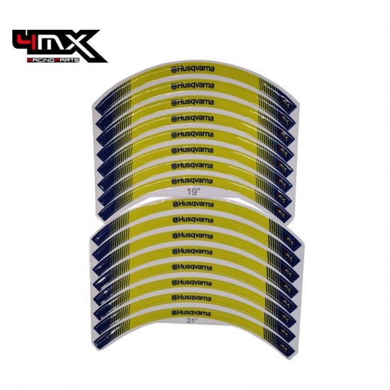 Set stickere janta Husqvarna 4MX Set stickere janta Husqvarna 4MX