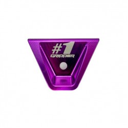 Placuta aluminiu montaj sa KTM 85/500 24-26 One Gripper Purple