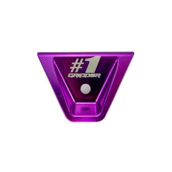 Placuta aluminiu montaj sa KTM 85/500 24-26 One Gripper Purple