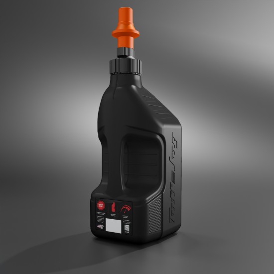 Canistra benzina TUFF JUG Black Orange 10L