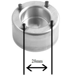 Cheie suspensie WP 4CS 48mm Cheie suspensie WP 4CS 48mm