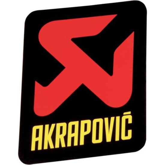 Sticker Akrapovich 8cm X 8cm