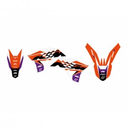Kit stickere KTM 125/530 08-11 Blackbird Dream 5 Kit stickere KTM 125/530 08-11 Blackbird Dream 5