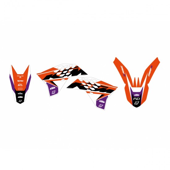 Kit stickere KTM 125/530 08-11 Blackbird Dream 5 Kit stickere KTM 125/530 08-11 Blackbird Dream 5