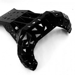 Scut motor cu protectie rezonator KTM/HSQ/GG 250/300 2024 Dowatek Black Scut motor cu protectie rezonator KTM/HSQ/GG 250/300 2024 Dowatek Black